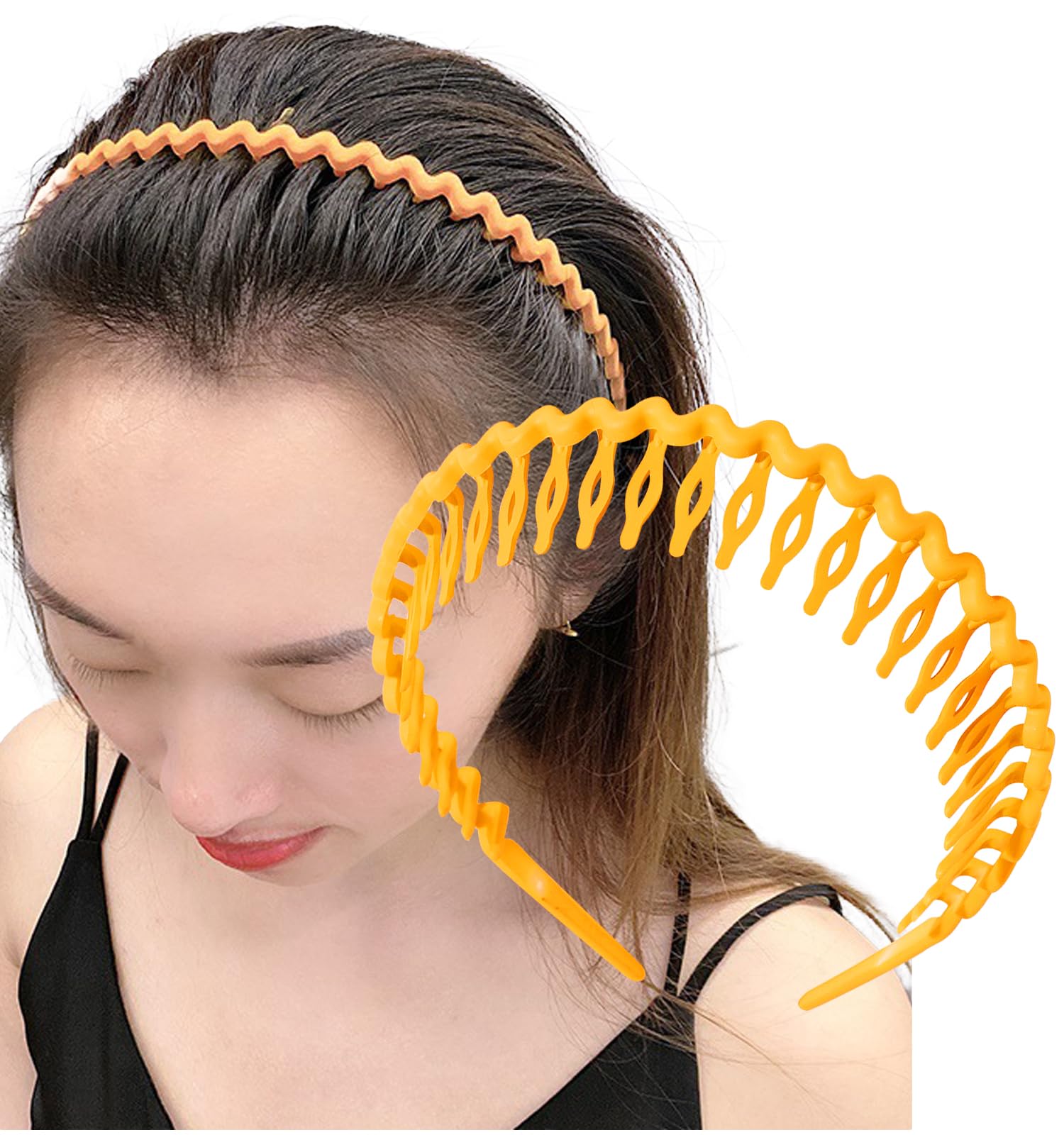 Amazon.co.jp: [Herbeluemily] カチューシャ ヘアバンド コーム付き